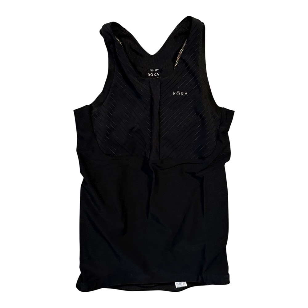 Roka Gen II Elite Aero Triathlon Tank Top Black Womens‎ Medium